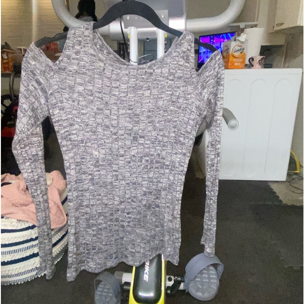 Gray women’s blouse